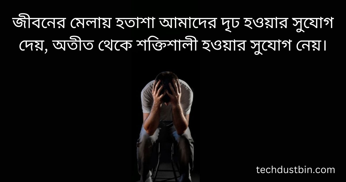 হতাশা নিয়ে উক্তি
