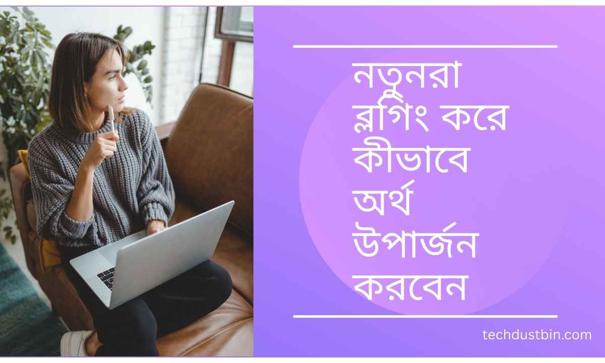 নতুনরা ব্লগিং করে কীভাবে অর্থ উপার্জন করবেন